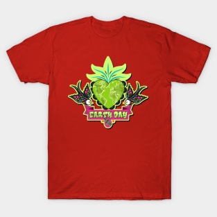 Earth Day Tattoo T-Shirt